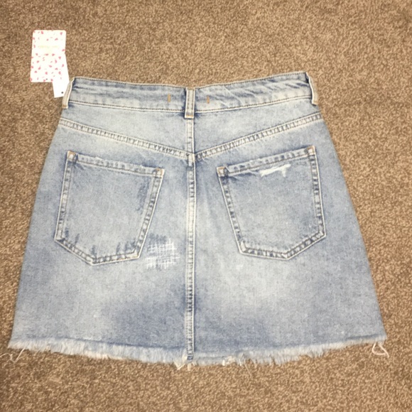 Free People denim skirt - Picture 3 of 7